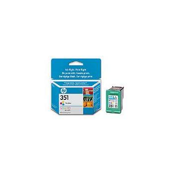 Inkoustová náplň HP  CB337EE (č.351), barevná (color), 3,5ml