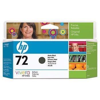 Inkoustová náplň HP  C9403A (č.72), matná černá (black), 130 ml