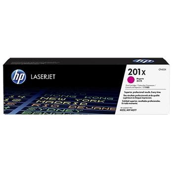 Toner HP CF403X (č.201X), purpurová (magenta), 2.300 stran