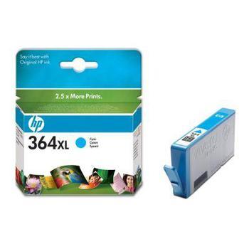 Inkoustová náplň HP CB323EE (č.364XL) azurová (cyan)