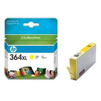 Inkoustová náplň HP  CB325EE (č.364XL), žlutá (yellow), 6ml