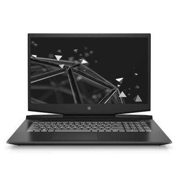 Herní notebook HP Pavilion Gaming 17-cd0014nc FHD, černý/bílý (black/white)