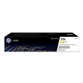 Toner HP W2072A (č.117A), žlutý (yellow), 700 stran