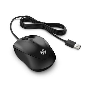 Myš HP Wired Mouse 1000, černá (black)