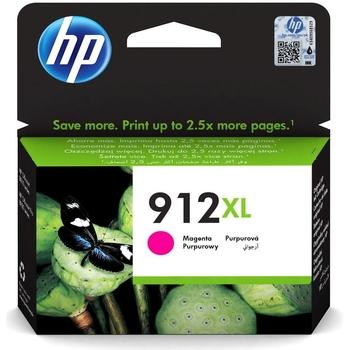 HP 912XL High Yield Magenta Original Ink Cartridge - 825 stran pro OJ 8023