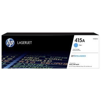 Toner HP W2031A (č.415A), azurový (cyan), 2.100 stran