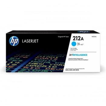 Originální toner HP W2121A (č.212A), azurový (cyan), 4.500 stran
