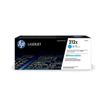 Originální toner HP W2121X (č.212X), azurový (cyan), 10.000 stran