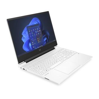 Notebook HP Victus 15-fa0011nc, bílý (white)