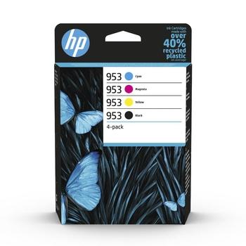 Inkoustová náplň HP 953 CMYK Original Ink Cartridge 4-Pack