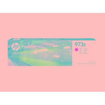 Inkoustová náplň HP F6T83AE (č.973X ) žlutá