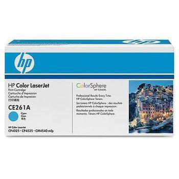 Toner HP CE261A azurový (cyan)