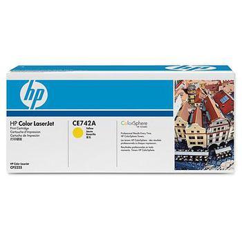 Toner HP CE742A žlutý (yellow)