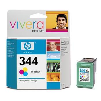 Inkoustová náplň HP  C9363EE (č.344), barevná (color), 14 ml