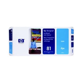 Tisková hlava HP  C4951A (č.81), azurová (cyan)