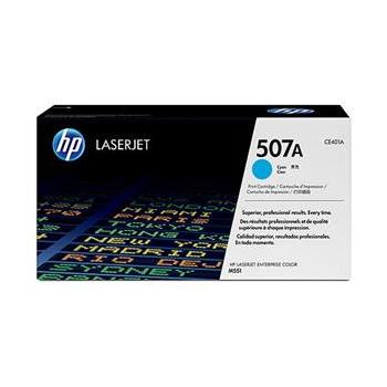 Toner HP CE401A (č.507A), azurový (cyan), 6.000 stran
