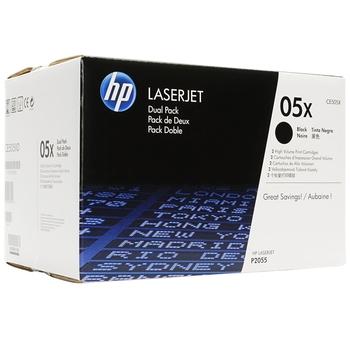 Toner HP  CE505XD (č.05X) Dual Pack, černý (black), 2x 6500 stran