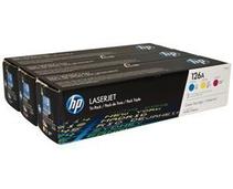 Obrázek k produktu: HP  CF341A (č.126A) trojbalení, CMY, 3 x 1.000 stran