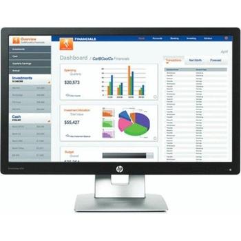 23" LED monitor HP E232 černo-stříbrný(black/silver)