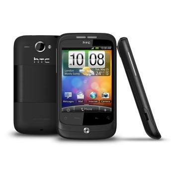 Mobilní telefon HTC Wildfire S (Marvel), černý (black)