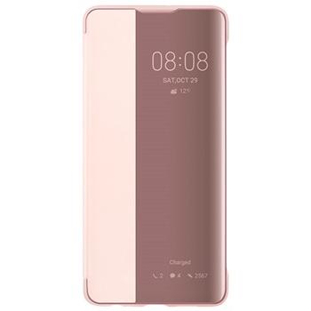 Pouzdro pro Huawei HUAWEI Smart View Flipové pouzdro P30 Lite Pink, růžový (pink)