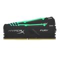 16GB DDR4-3000MHz CL15 HyperX Fury RGB, 2x8GB