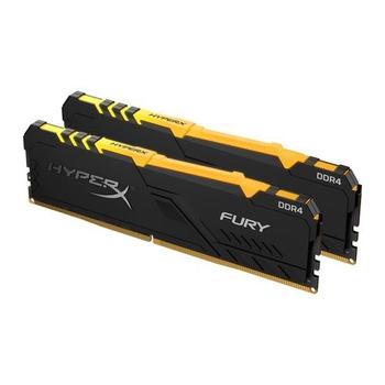 2 paměťové moduly KINGSTON 32GB 2x16GB DDR4-2666MHz HyperX Fury RGB