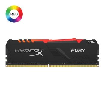 Paměťový modul KINGSTON 8GB DDR4-2400MHz HyperX Fury RGB