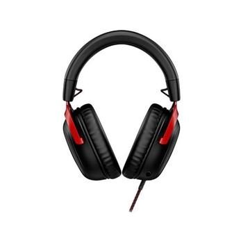 Herní sluchátka kabelová HyperX Cloud III ANC Jack/USB Red