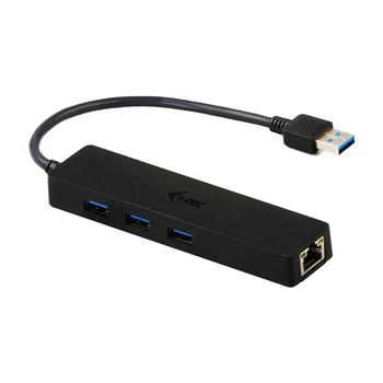 USB HUB s Gigabit síťovou kartou I-TEC  SLIM HUB USB 3.0