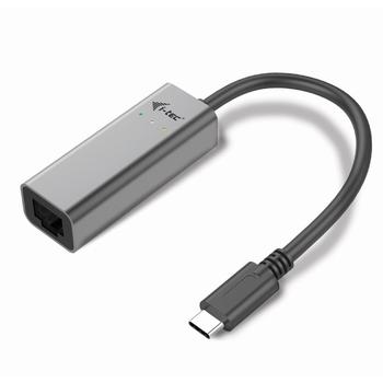 Síťová karta I-TEC USB-C Metal Gigabit Ethernet Adapter, šedý (grey)