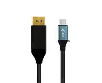 Obrázek k produktu: I-TEC USB-C DisplayPort Cable Adapter 4K / 60 Hz 150cm, černá (black)
