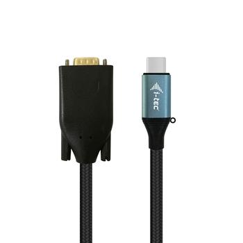 Redukce I-TEC USB-C VGA Cable Adapter 1080p / 60 Hz 150cm, černá (black)