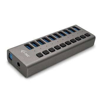 USB HUB I-TEC USB 3.0 Charging HUB 10 port + Power Adapter 48W