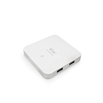 USB HUB I-TEC USB-C Metal Charging HUB 4x USB 3.0 + Power Delivery 60W