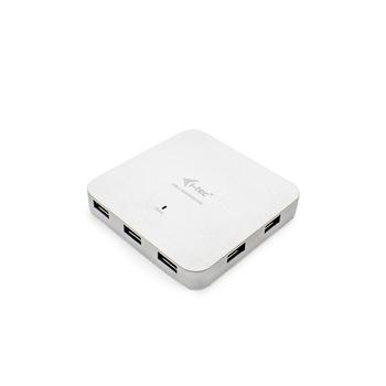 USB HUB I-TEC USB-C Metal Charging HUB 7x USB 3.0 + Power Delivery 60W