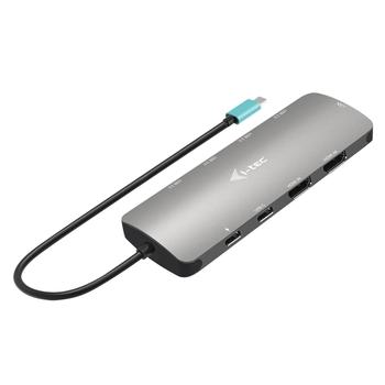 Dokovací stanice I-TEC USB-C Metal Nano 2x HDMI Docking Station, PD 100W