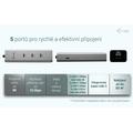 i-tec USB-C Charging Metal HUB 5port with USB-C video 8K, Power Delivery 85W