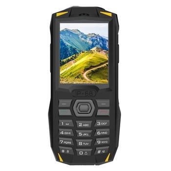 iGET Blackview GBV1000 Yellow - odolný telefon IP68, DualSIM, 3000 mAh, BT 3.0, svítilna, FM, MP3