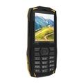 iGET Blackview GBV1000 Yellow - odolný telefon IP68, DualSIM, 3000 mAh, BT 3.0, svítilna, FM, MP3