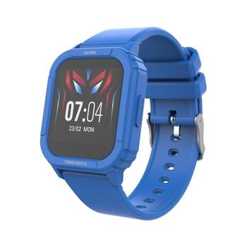 iGET KID F10 Blue - chytré dětské hodinky, IP68, 1,4'''' displ., 8 her, teplota, srdeční tep