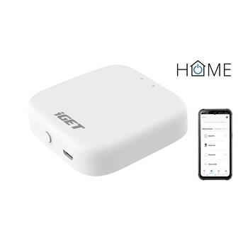 iGET HOME GW1 Control Gateway - brána Wi-Fi/Zigbee 3.0, podpora Philips HUE, Tuya, Lidl,Android, iOS
