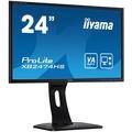 24'' iiyama XB2474HS-B1 - VA,FullHD,4ms,250cd/m2, 3000:1,16:9,VGA,HDMI,DP,repro.,výška,pivot