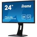 24'' iiyama XB2474HS-B1 - VA,FullHD,4ms,250cd/m2, 3000:1,16:9,VGA,HDMI,DP,repro.,výška,pivot