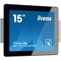 15'' iiyama TF1515MC-B1 - TN,1024x768,8ms,300cd/m2, 800:1,4:3,VGA,HDMI,DP,USB