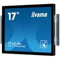 17'' iiyama TF1734MC-B6X: TN, SXGA, capacitive, 10P, 350cd/m2, VGA, DP, HDMI, černý