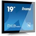 19'' iiyama T1932MSC-W5AG: IPS, SXGA, capacitive, 10P, 300cd/m2, VGA, HDMI, DP, bílý