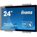 24'' iiyama TF2415MC-B2: VA, FullHD, capacitive, 10P, 350cd/m2, VGA, DP, HDMI, černý