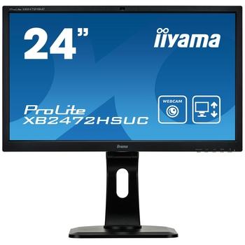 24'' LCD iiyama XB2472HSUC-B1- VA,8ms,250cd/m2,3000:1 (12M:1 ACR),repro,cam&mic,pivot,výšk.nast.