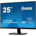 25'' iiyama XU2595WSU-B1: IPS, WUXGA (16:10)@75Hz, 300cd/m2, 4ms, VGA, HDMI, DP, USB, FreeSync, čern